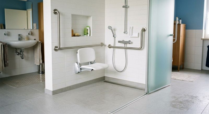 Disability Shower Installation detail